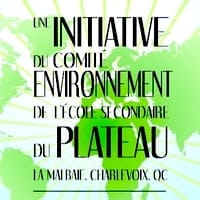 TVA CIMT-CHAU - L'école secondaire du Plateau en mission pour la planète